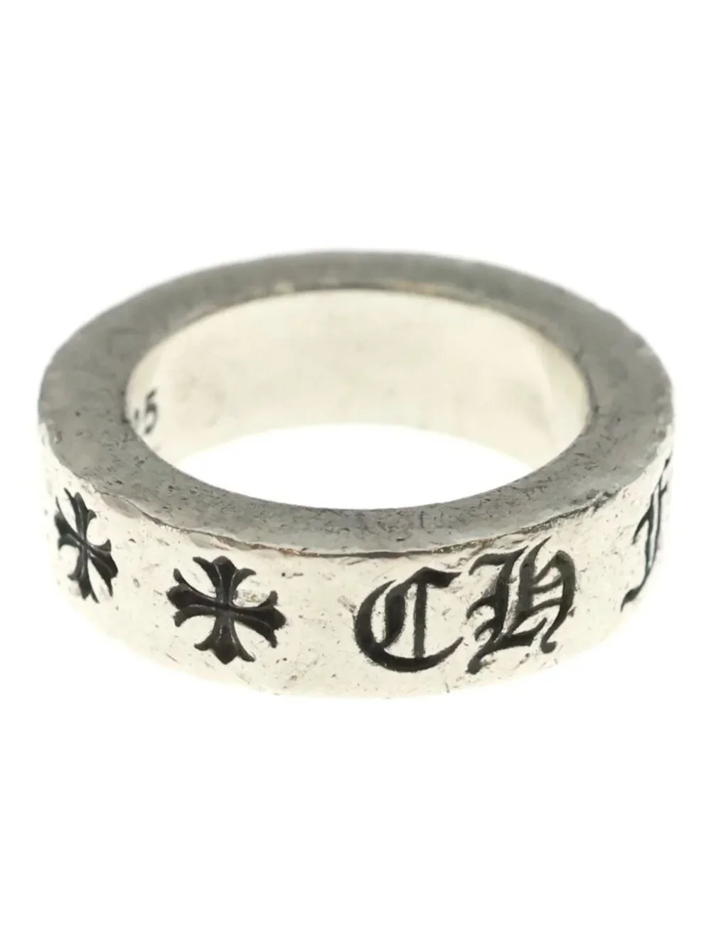 Chrome Hearts Spacer Forever Ring Silver